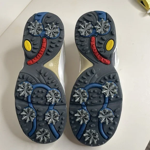 Footjoy ecomfort  98621 womens leather golf shoes with soft cleats in size 7.5 - Picture 3 of 9